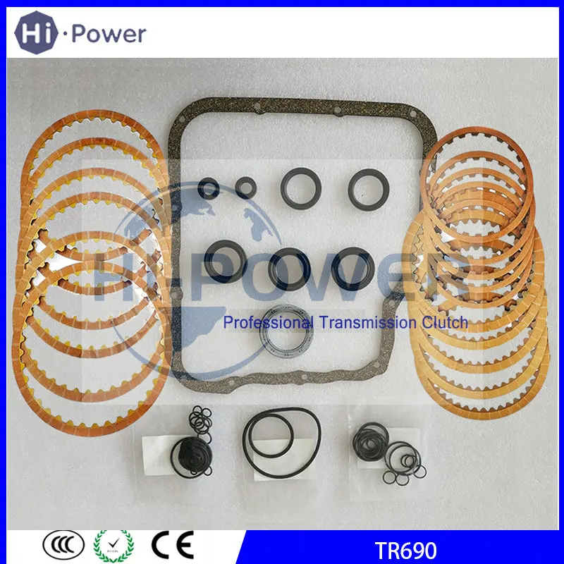 

TR690 Transmission Rebuild Kit Friction Plates For Subaru Outback CVT 2012-UP Car Accessories Clutch Overhaul