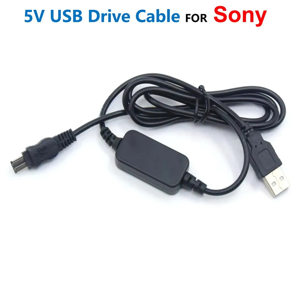 

5V USB Power Adapter Charger Drive Cable AC-L10 AC-L10A AC-L10B AC-L10C AC-L15 AC-L15A AC-L100 AC-L100B AC-L100C For Sony TRV210