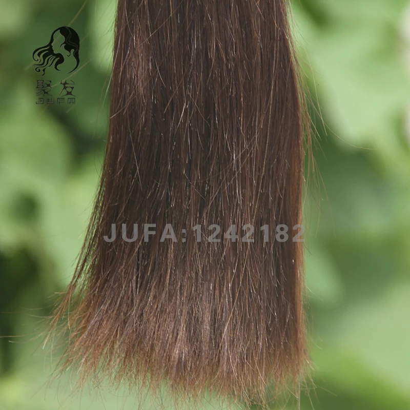 sale #4 Medium Brown Remy Tape In Human Hair Extensions Machine-made 30inch PU Virgin Hair Extensions Skin Weft Human