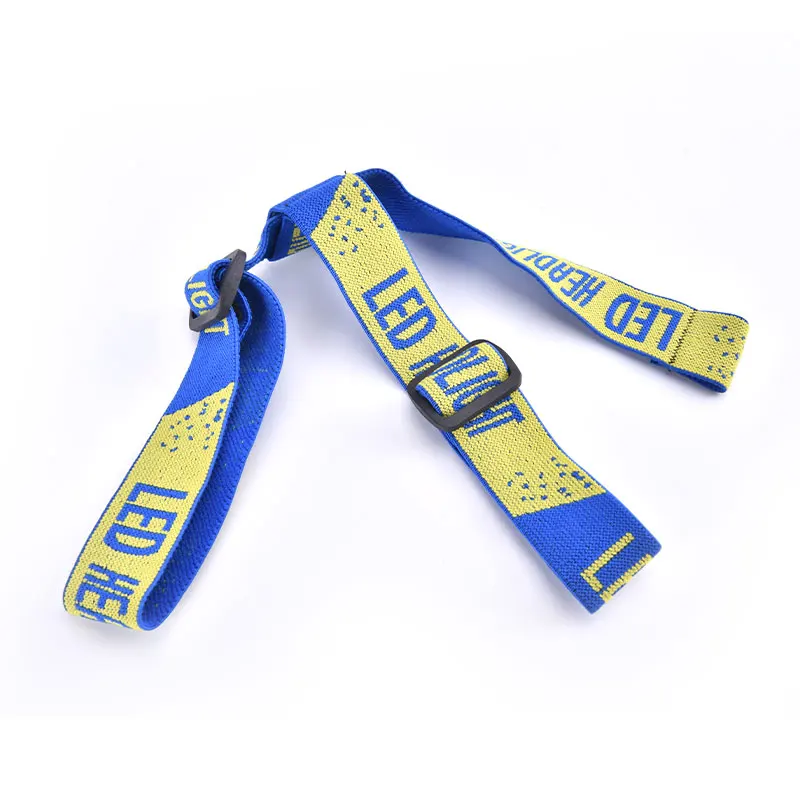 Universal Adjustable Head Lamp Strap High Elasticity Frontal Headband Elastic Head Band Belt for LED Headlamp Bike Front Light