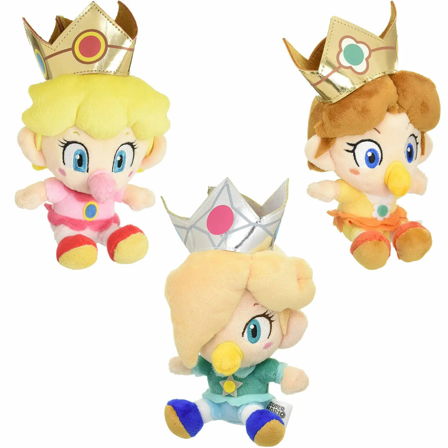 SUPER MARIO Baby Peach, Daisy, Rosalina Princess plush Toy Gift Cute