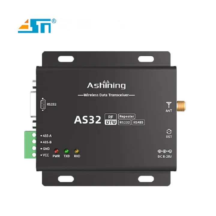 Modbus 433mhz 장거리 트랜시버 모듈 송신기 및 rs485 rs232 통신 데이터 변환기 무선 Rf 수신기 ...