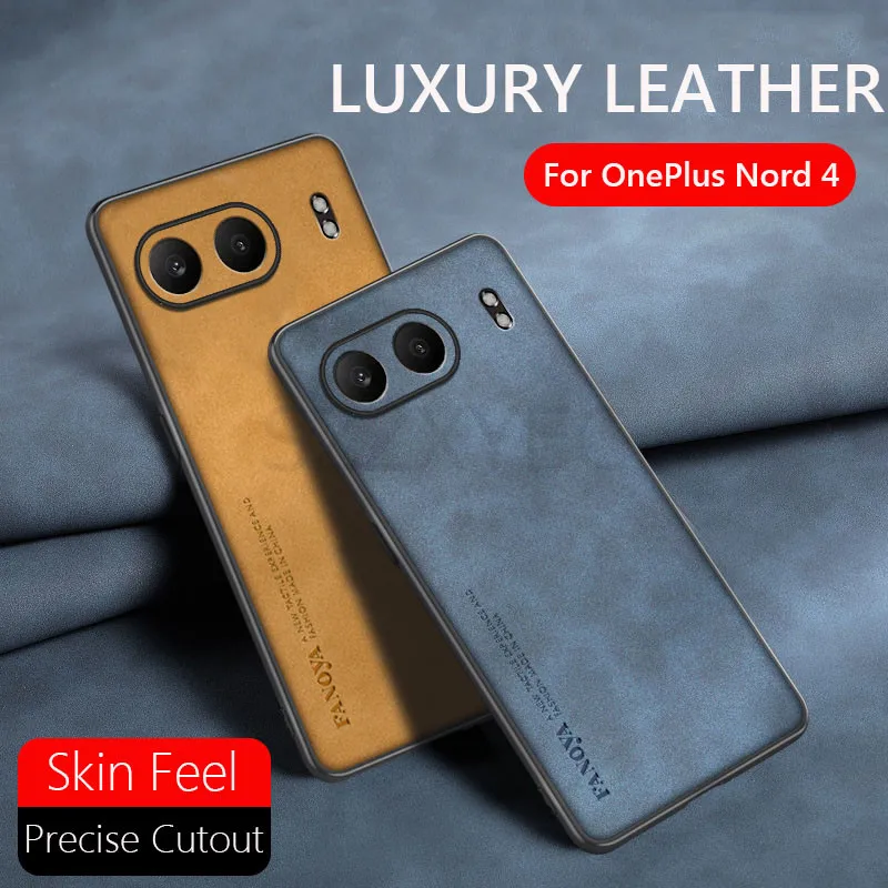 Luxurious Retro Leather Skin Feel Shockproof Matte Silicone Soft Case Cover