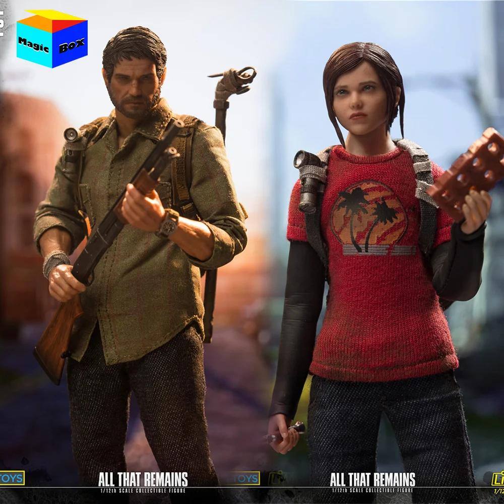 

LIMTOYS LMN004 LMN005 LMN006 1/12 Male/Female Solider The Last Survivor Joel Ellie Full Set Model 6Inch Action Figure In Stock