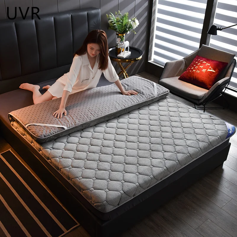 Uvr Mattress Household Upholstered Winter Mattress Lamb Velvet Plus