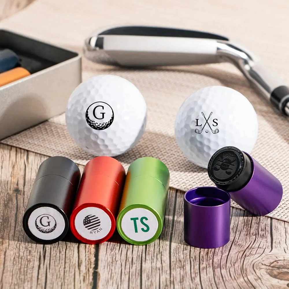 Custom Personalized Golf Ball Stamp Seal 2