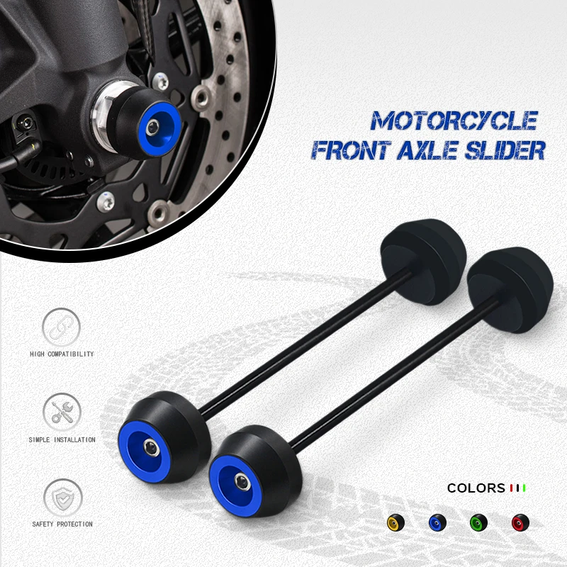 YZF-R3 2015-2025 YZF-R25 2014-2025 전면 리어 액슬 포크 휠 프로텍터 크래시 슬라이더 패드 오토바이 R3 R25