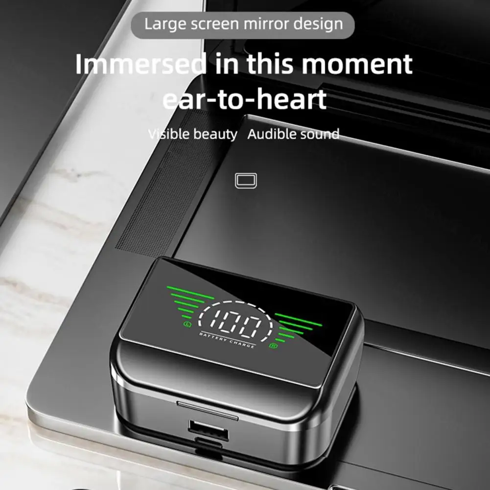 

M31-A Wireless Earphone In-ear Low Latency Mini Stereo Sound Bluetooth-compatible 5.2 Earbud for Gaming
