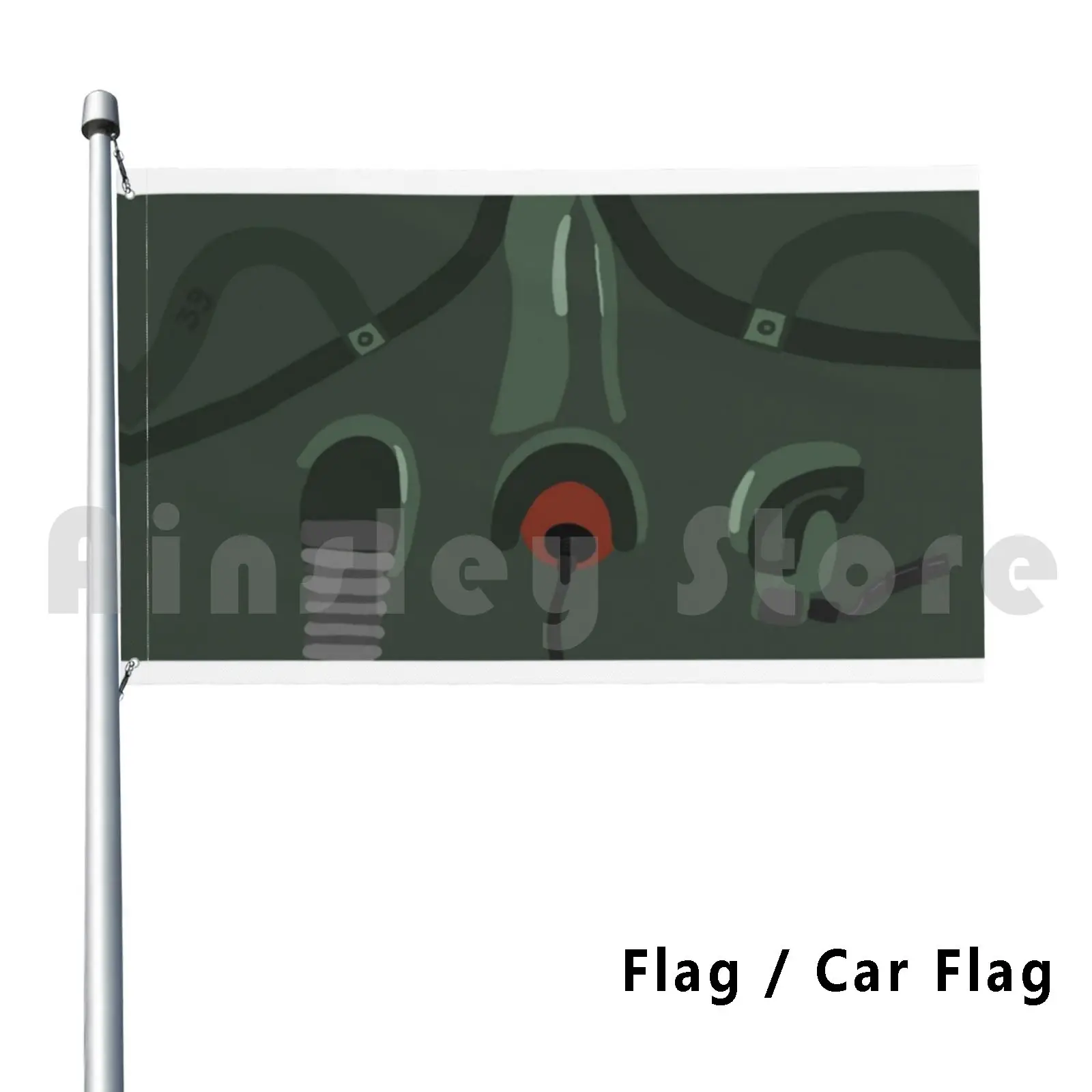 Airforce Pilot Oxygen Flag Car Flag Stampa Custom Gas Army Cockpit Pilot Airforce Patriotic Usa