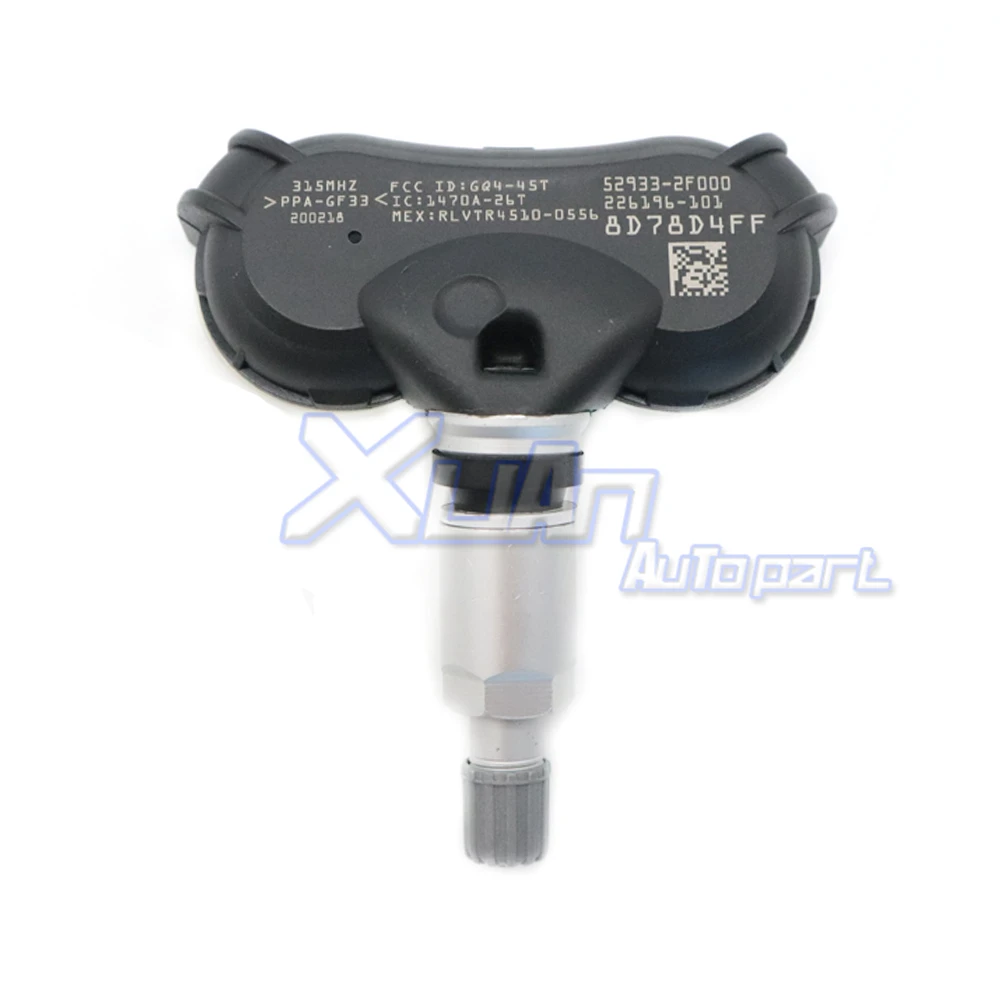 ڵ TPMS  Ÿ̾    ý 52933-2F000,  ǼƮ  ׽ý 2006-2016 315Mhz 529332F000