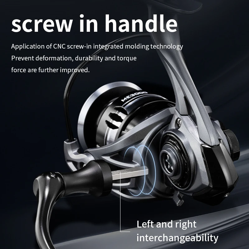 Fishing Reel Rooblinos ME spinning reel smooth-running