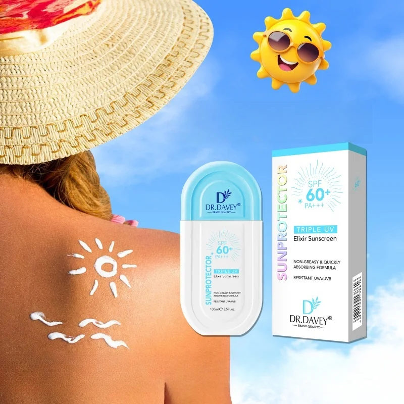 FACE & BODY SUNBLOCK SPF60+++ sun cream Sunscreen Isolation UV Protection Refreshing Non-Greasy Full Body Suitable for Men and W