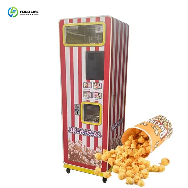 Hot Sale Professional Electric Popcorn Makers l Automatic Coin Operated ...