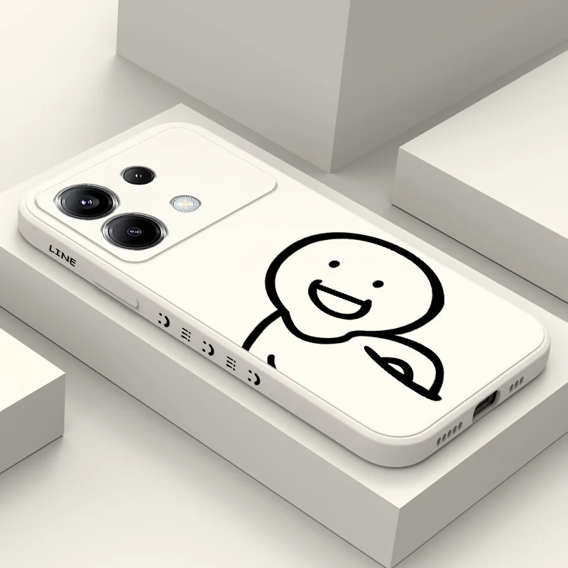 Quirky Cartoon Silicone Phone Case