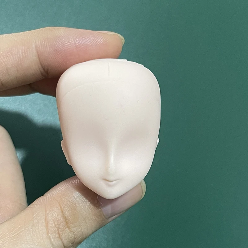New DIY Doll Two-dimensional Doll 24cm Makeup Doll Head Kids Girls Dolls Toy Gift - 3