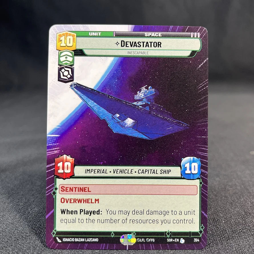 Movie Star Wars Unlimited Cards SWUDB Proxy Cards FORCE LIGHTNING