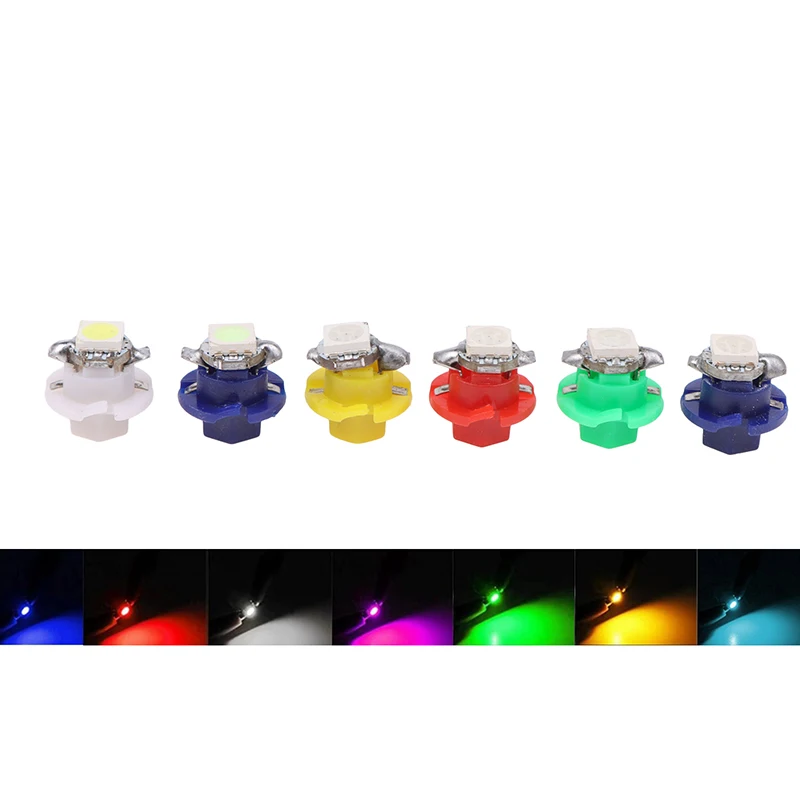 ڵ Ʈ    , ڵ  , B8.4 LED, T5, B8.4D, 5050, 1SMD,  ǥõ, 12V, 10 