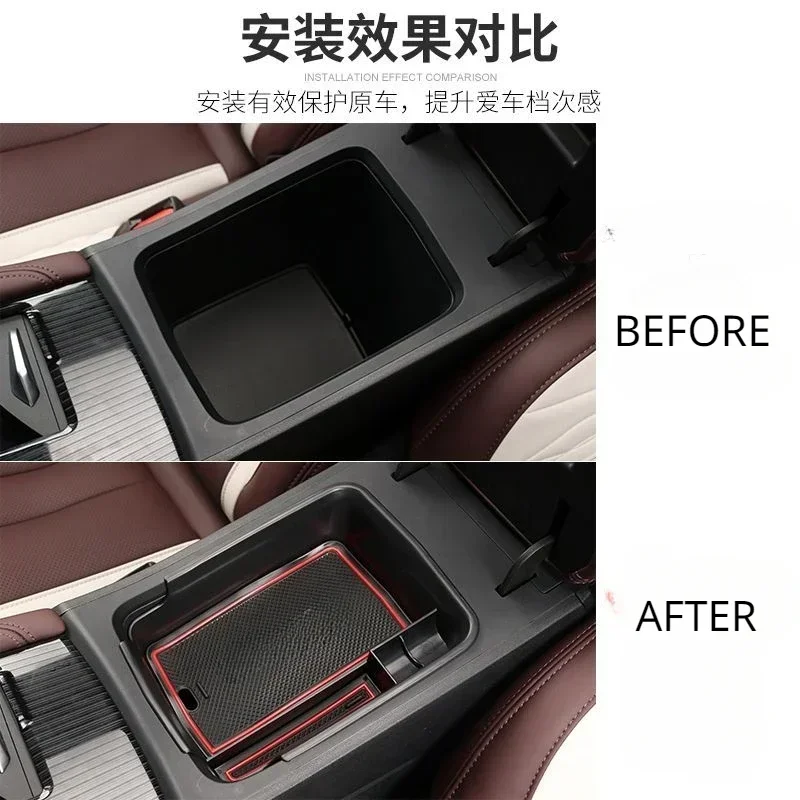 Per Geely Monjaro Xingyue L 2022 2023 2024 Car Center Console Organizer di Stoccaggio Interno Bracciolo Scatola di Immagazzinaggio Accessori Auto - Image 6