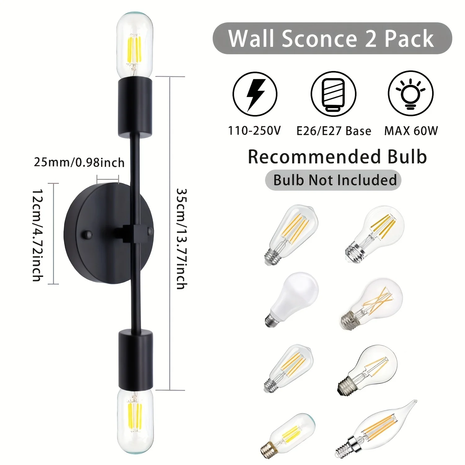 Gold Bathroom Light Fixtures Modern Wall Sconce Gold 2 Light Vanity Fixture for Bathroom Over Mirror Mounted Vertically
