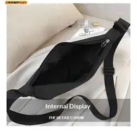 Homefish Convenient casual nylon women's crossbody bag shoulder bag capacity handbag women's travel shopping bag women's wallet 5