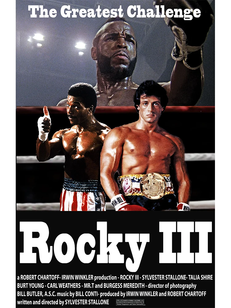 thumbnail image 1 of Póster de culturismo y boxeo de la película clásica Balboa, pintura en lienzo, arte de pared motivacional para sala de estar, decoración del hogar, cuadros, 1 of 5