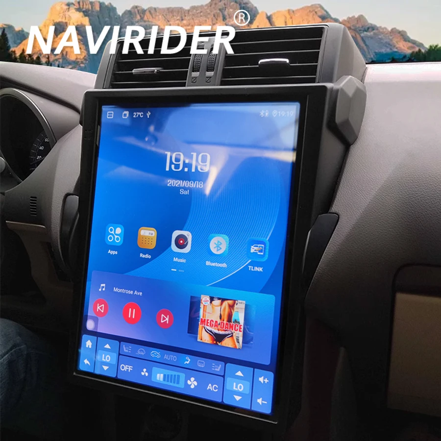 

NaviRider 15 дюймов Android 13 для Toyota Land Cruiser Prado 150 2014 2017 навигация автомобильный мультимедийный автомобильный радиоприемник стерео 256 ГБ