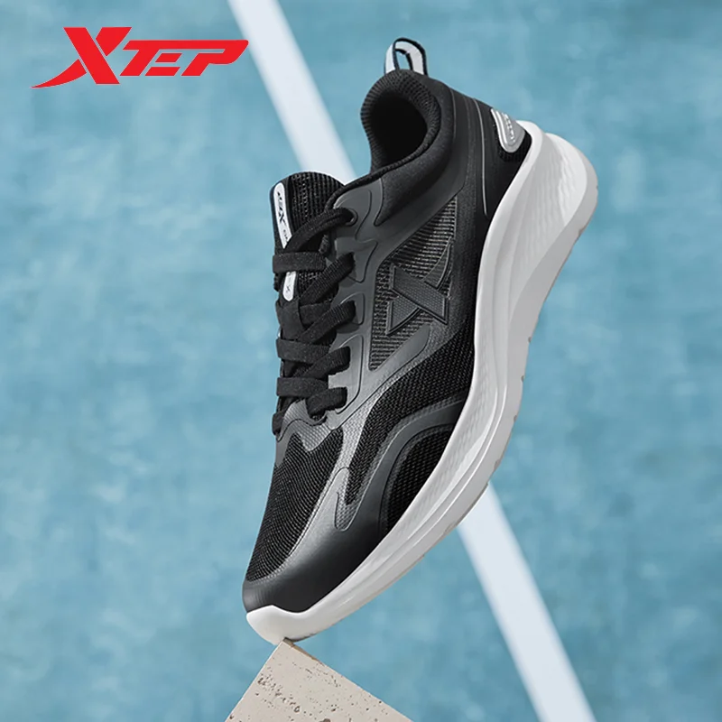 Xtep Black Xrc Outdoor Trail Trainers Xtep Outdoor Series Feather