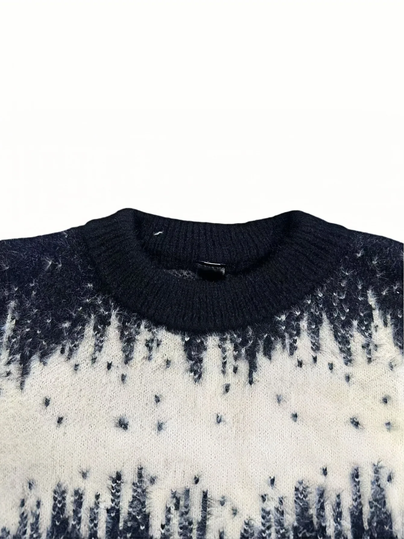 Men's Casual Tops, Asymmetrical Color-Blocked Knitwears, Single-Piece Sweaters, Suitable for Daily Home, Travel, Parties, Commuting, Outdoor Fashion and Versatile, Showing Elegant, Street Fashion, Tra - 3