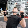 Weight Lifting Hook Grips Padded With Wrist Wraps Hand-Bar Powerlifting Gloves Heavy Duty Pull-ups Hooks Gym Training Straps 6