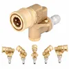 High Pressure Water Gun Movable Joint 1/4 Quick Insertion 5-speed Adjustable Rotating Nozzle 1