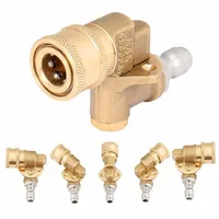 High Pressure Water Gun Movable Joint 1/4 Quick Insertion 5-speed Adjustable Rotating Nozzle 1
