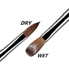 Kolinsky Acrylic Nail Brush Set 3D Pure Handmade Nail Brushes For Acrylic Application Professional Nail Art Brush 3