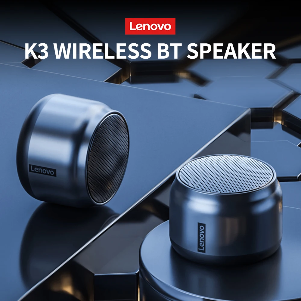 100 Original Lenovo K3 Portable Hifi Bluetooth Wireless Speaker
