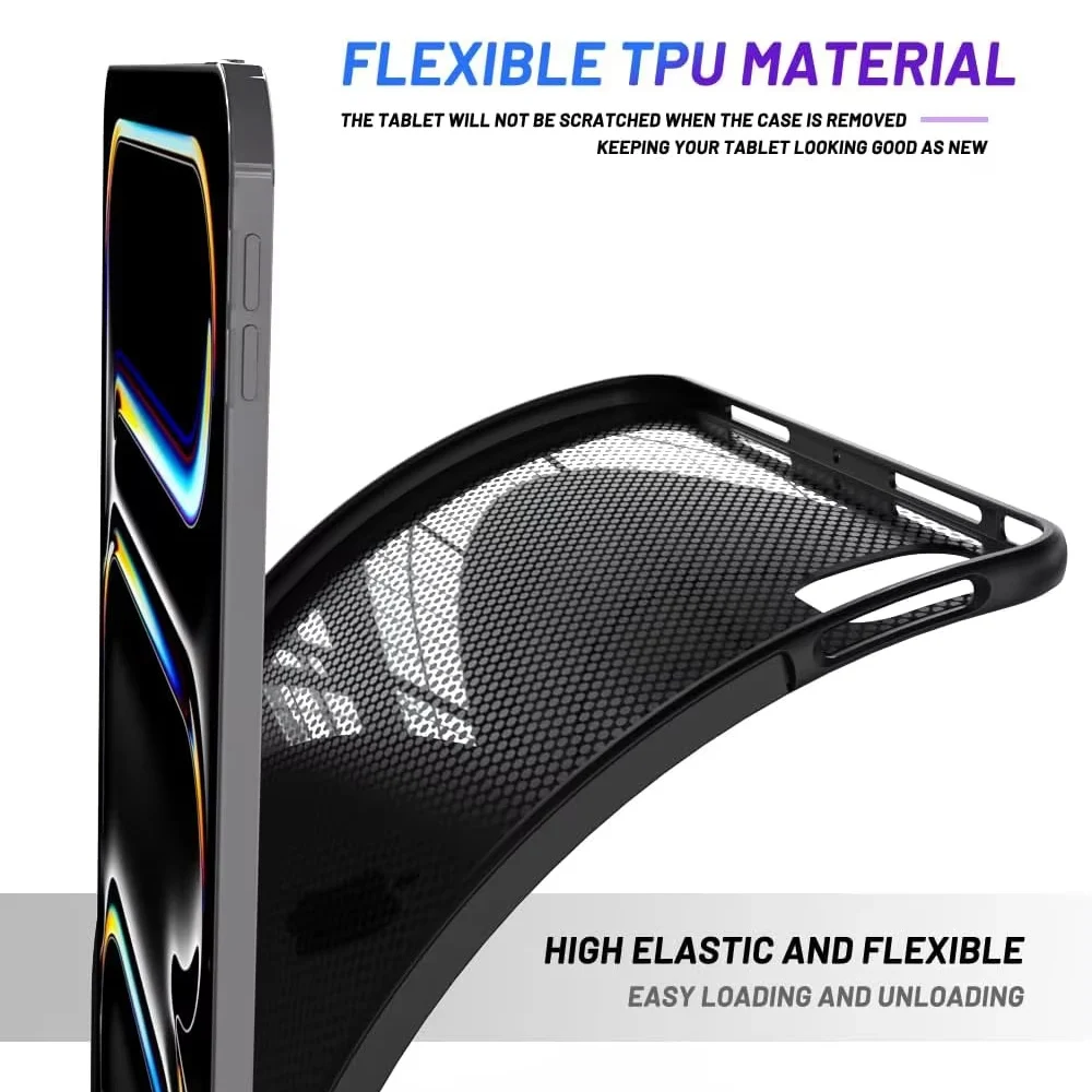 Matte Soft TPU Shockproof Tablet Case Cover