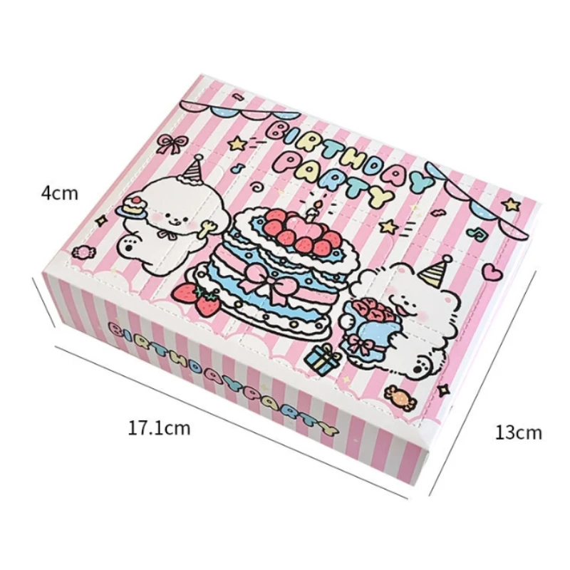 10Pcs birthday present Box DIY Advent Surprise Empty Treat Boxes Favor Candy Biscuit Party Paper Packaging Case Gift