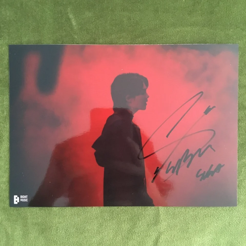 K-popサイン入りフォトカード、5x7、2023 - AliExpress