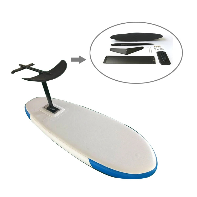 Ready to ship 170cm ,160cm inflatable hydrofoil surfing board with wing foil