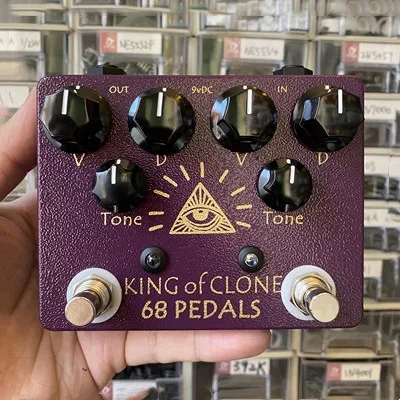 68pedals King Of Clone Overload Monoblock Effect AnalogMan King Of Tone