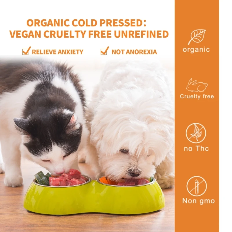 Calming Essential Oil for Dog Cat Natural Organic Calming Drop Safety Effective Pains Anxiety Stress Joint Skin Health B03E