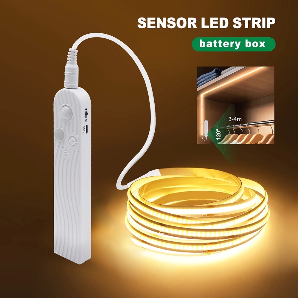 รูปสินค้า โคมไฟ LED ตรวจจับการเคลื่อนไหว ปรับความยาวได้