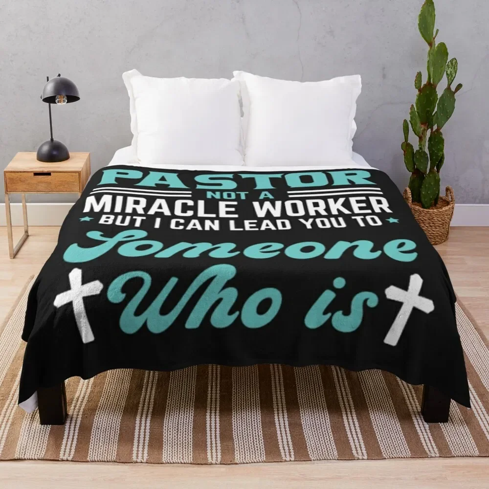 

Pastor miracle worker someone who it Throw Blanket Luxury Throw Luxury St Soft Blankets