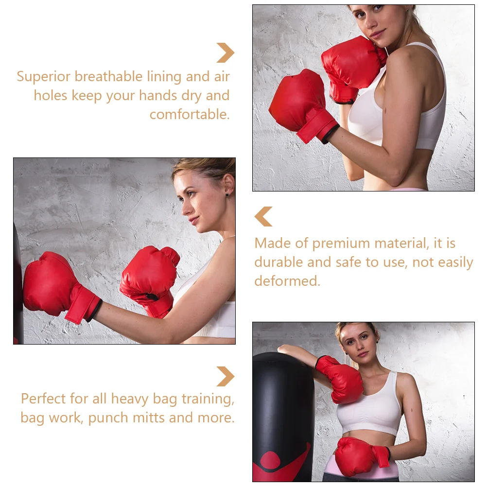 Boxing Gloves Children Professional Sparring Heavy Kickboxing Wear-resistant Comfortable Pu Grappling