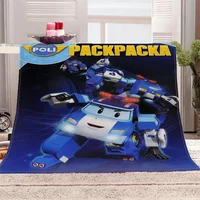 Throw Blanket for Sofa Luxury Blanket for Sofa Decoration Rilakkuma Robocar Poli Bed Blankets & Throw Home and Decoration Cobija 1