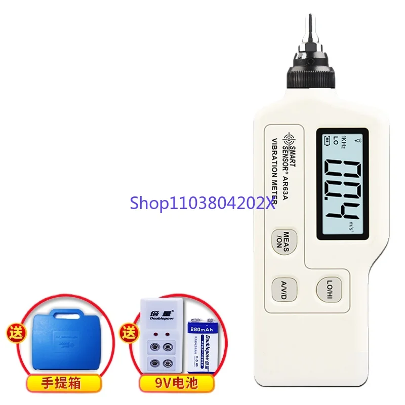 

Seema Vibration Tester AR63A/AS63A Portable Vibration Test Mechanical Fault Detector Vibration Tester