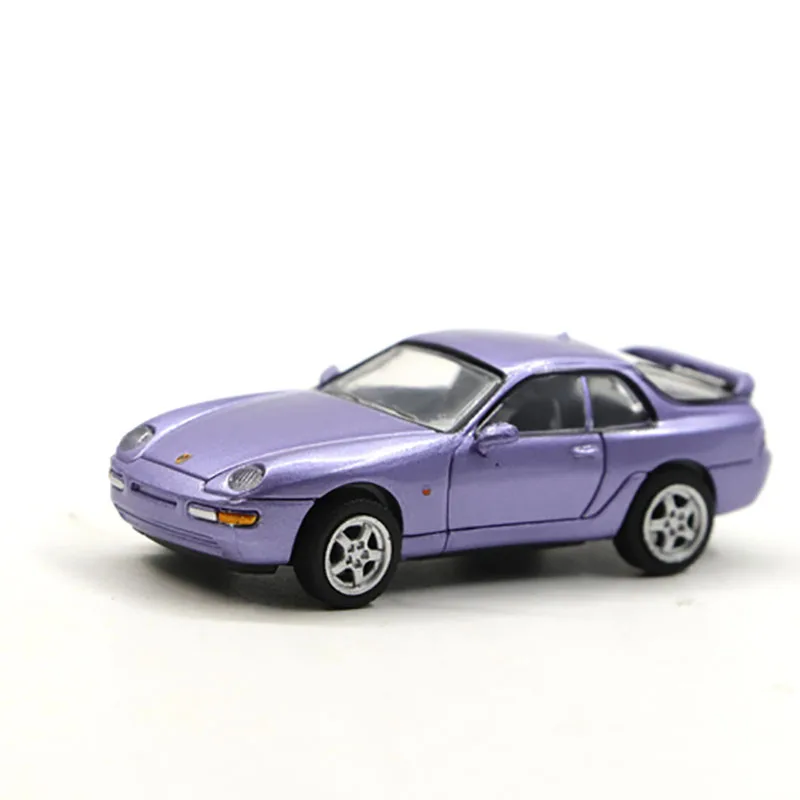 

Resin 1:87 Scale 968 Purple Yellow Classic Sports Car Model Adult Classic Collection Static Display Ornament