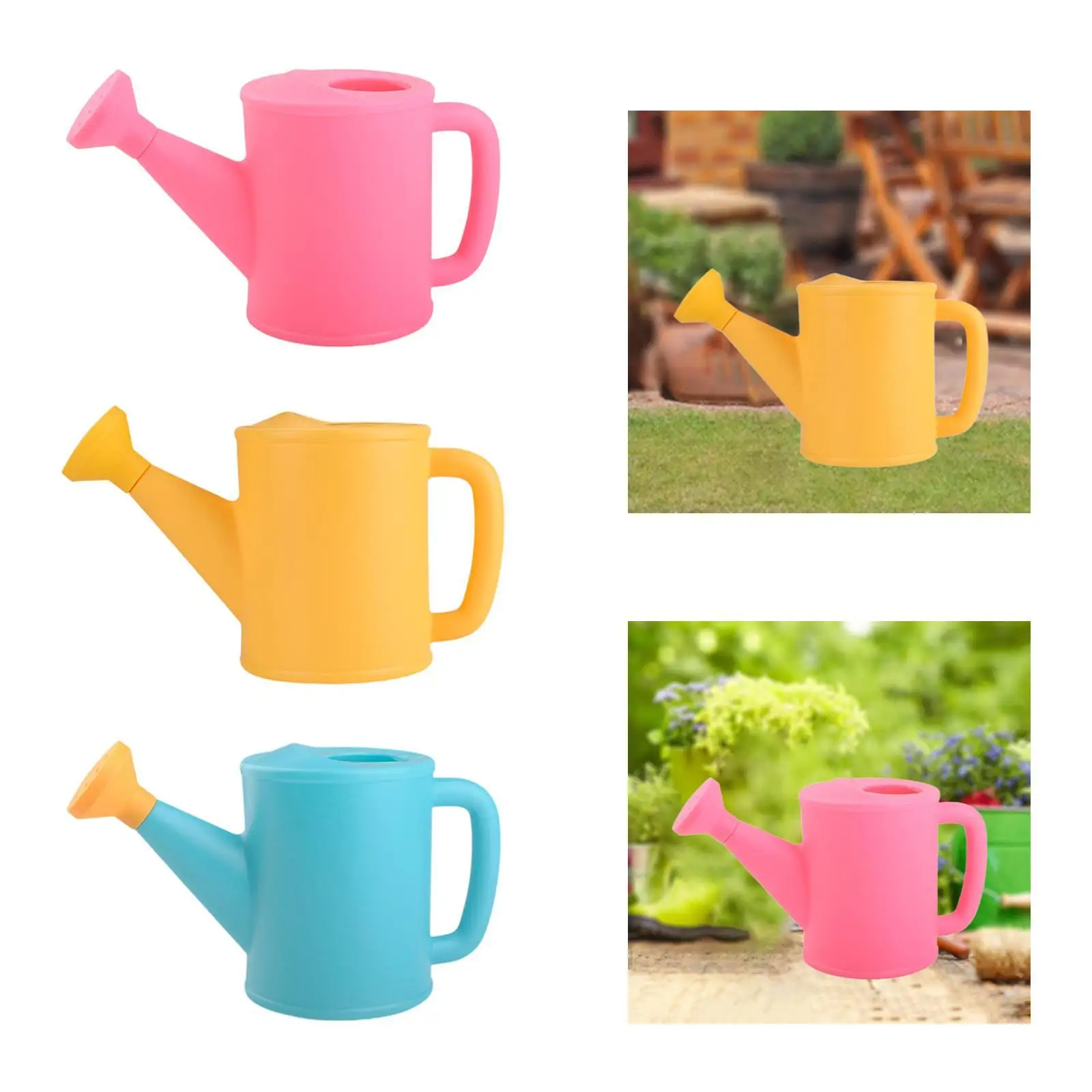 Small Watering Can for Kids Comfortable Handle for Boy Girl Playtime for House Plants Indoor Outdoor Plants Farm Lawn - 4