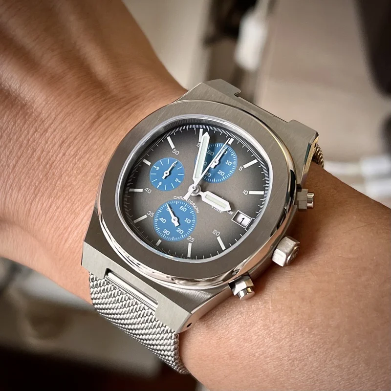 

Sapphire Crystal VK63 Homage Watch for Men Chronograph waterproof 5Bar 316L Stainless Steel vintage Men watches