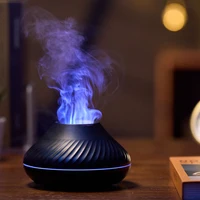 GearUP DQ705 Volcanic Flame Mini Humidifier With Color Night Light- White Color - Image 4