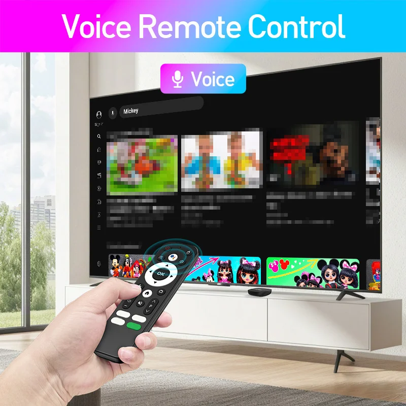 TV98 ATV Max Plus TV Box 8K 4K Android 14 Set Top Box 4G 5G 8GB 128GB Voice Remote WiFi Media Player Ultra Smart TV Box iptv - Imagen 3