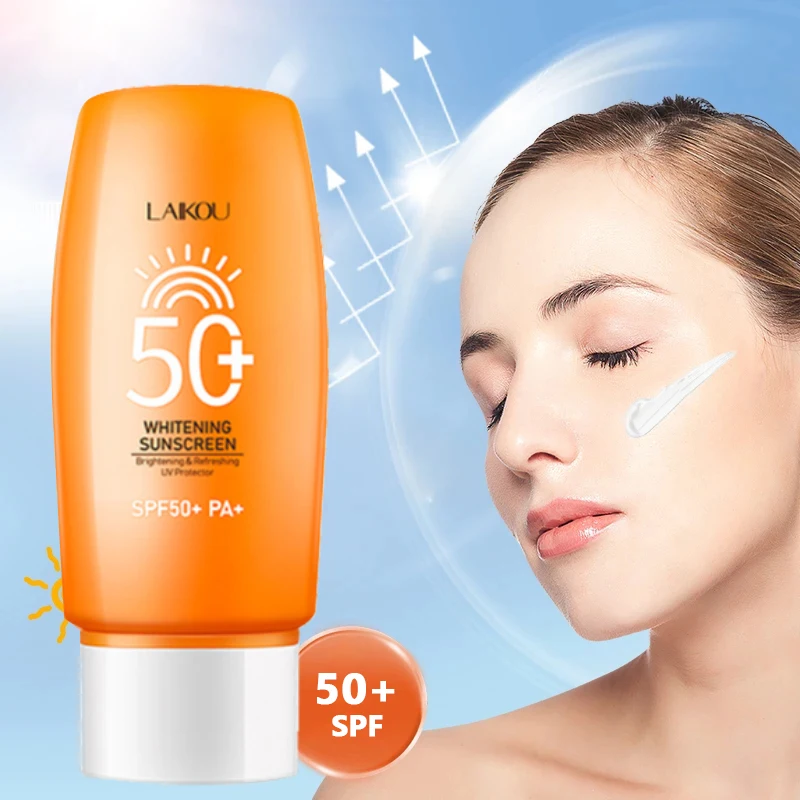 

Facial Body Sunscreen Whitening Isolation Lotion Sun Cream Moisturizing Oil-Control Face Sunblock Skin Protective Cream SPF50